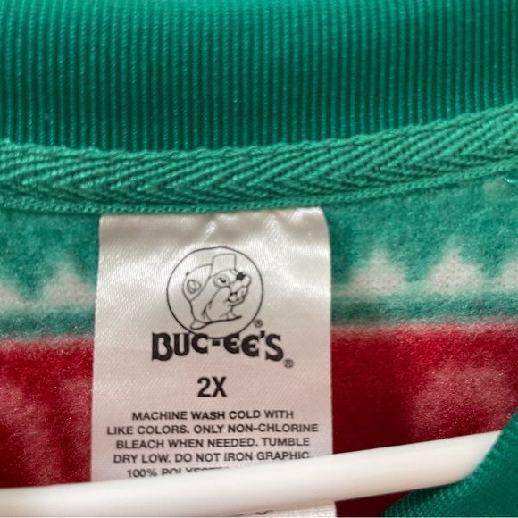 Buc-ee’s ugly Christmas sweater red green 2x - Picture 3 of 4